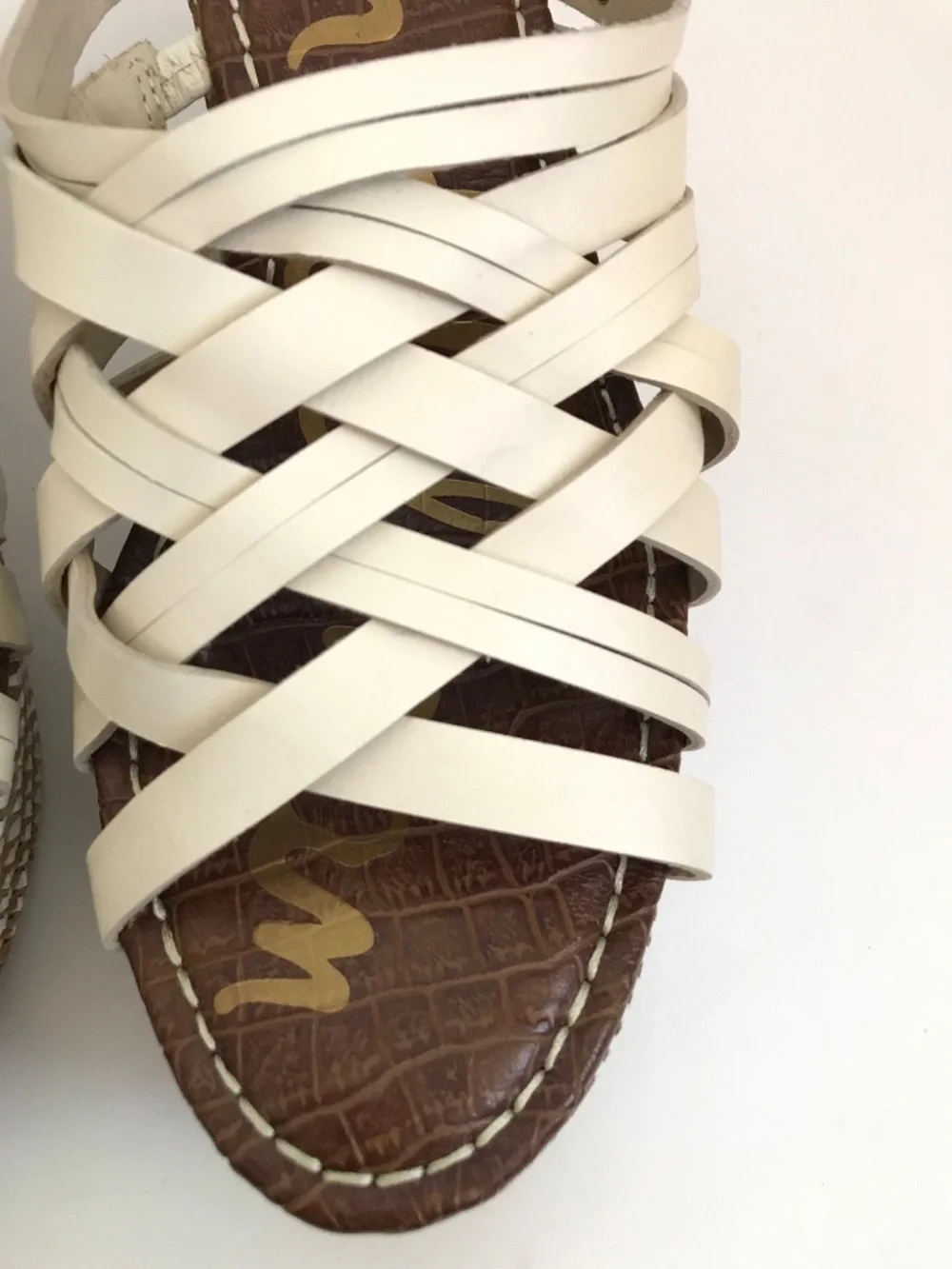 SAM EDELMAN Devon Platform Wedge Slide Sandals Women’s Size 11